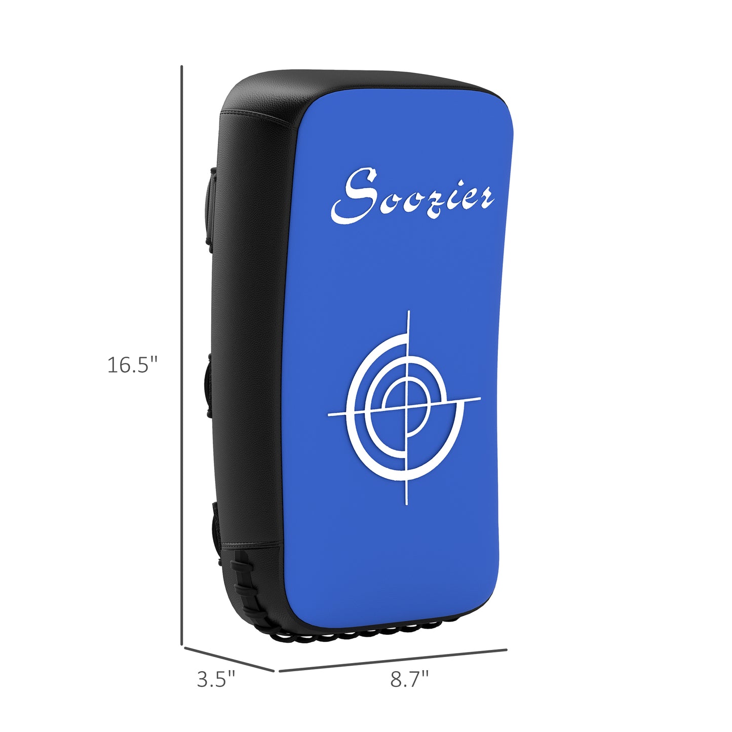 Web Based Muay Thai Kick Shield Punching Pad, Kick Shield For Martial Arts, Karate, Kickboxing, MMA X 1 Unit, Blue