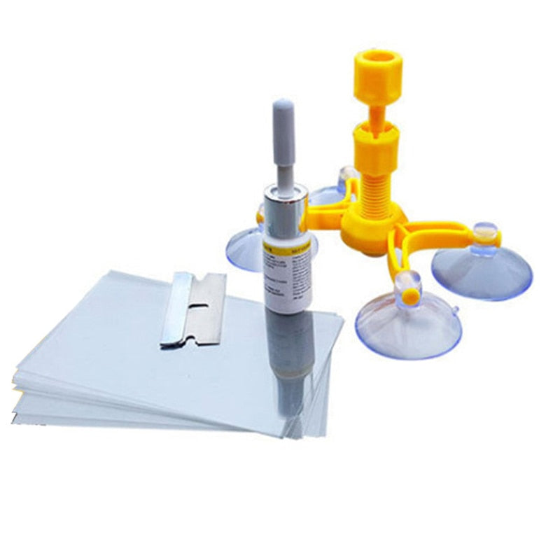 Web Based Car Repair Kit Car Window Glass Scratch Crack Restore Repair Tool Car Window Screen Polishing Polishing