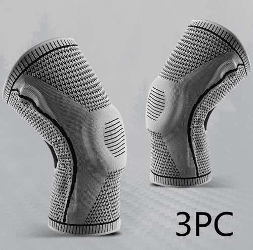 Web Based Knee Pads For Sport Knee Silicone Spring Patella Protector