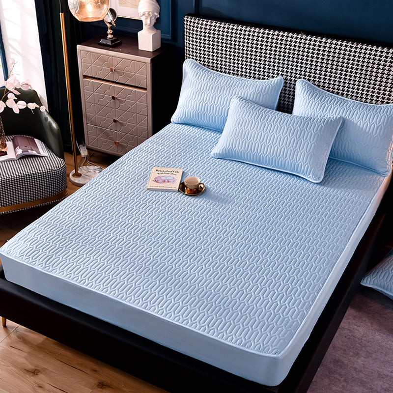 Web Based Quilted And Thickened All-inclusive Dust-proof Single-piece Fitted Sheet