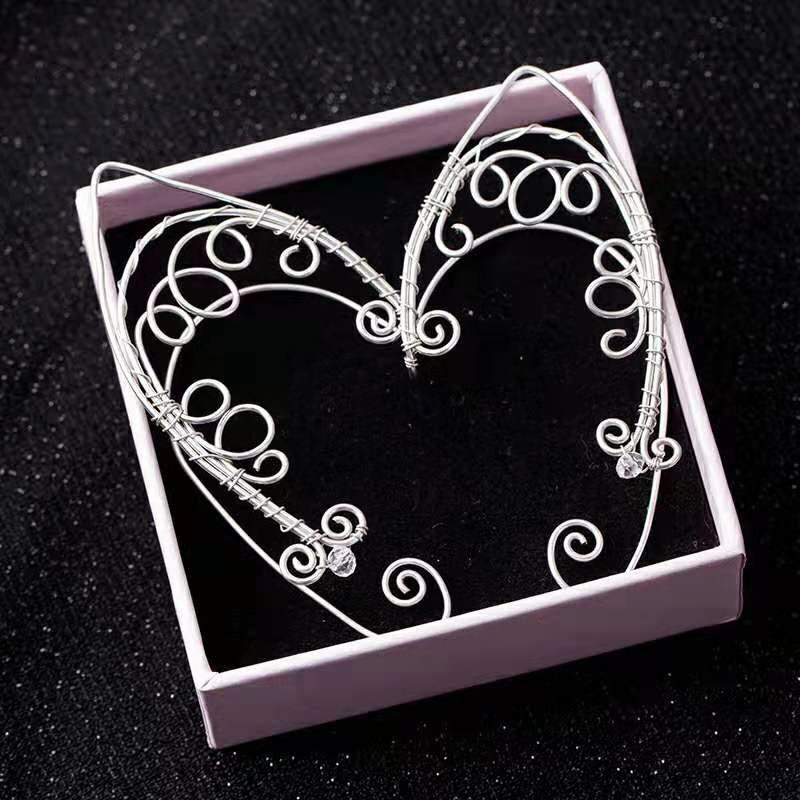 Web Based European And American Retro Pure Handmade Elf Ear Clips