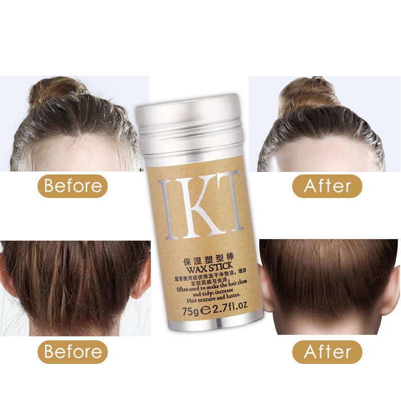 Web Based Hair wax stick broken hair finishing cream setting bar