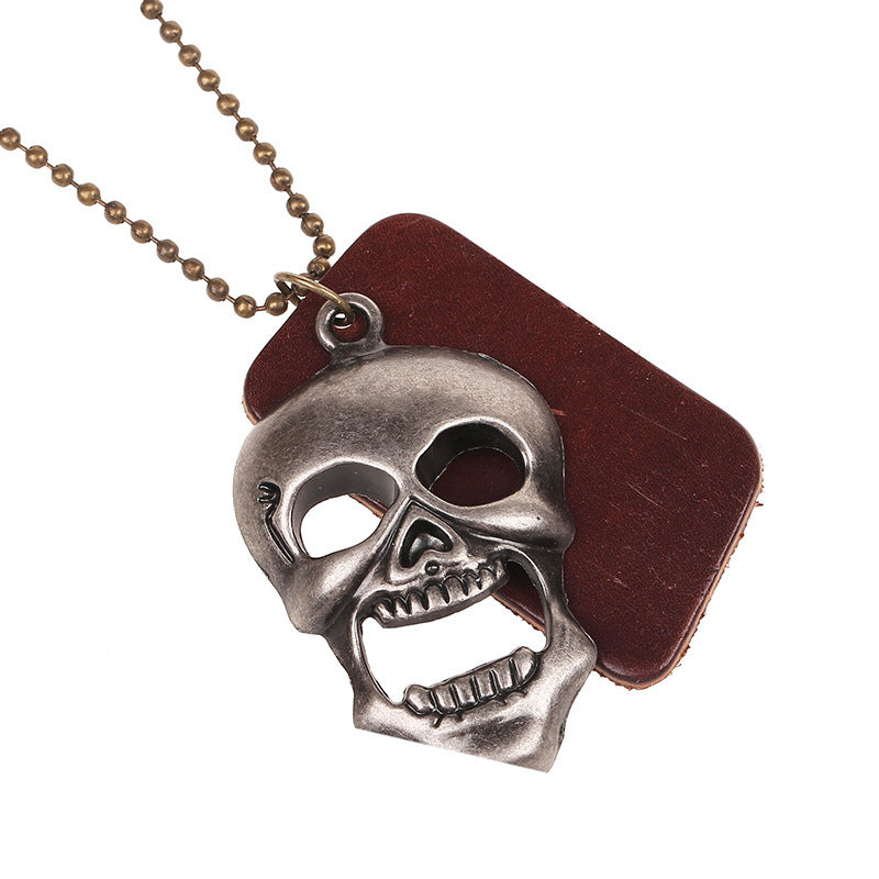 Web Based Fashionable Korean Long Alloy Necklace