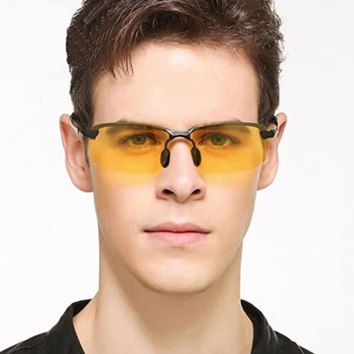 Web Based Polarized HD Night Driving Vision Glasses For Men & Women Aviator Sunglasses