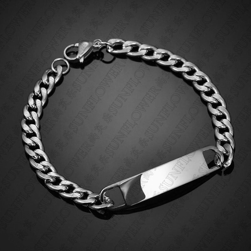 Web Based Personalized Human Eye Bracelet DIY Laser Engraved Stainless Steel Couple Bracelet Engraved Portrait Bracelet
