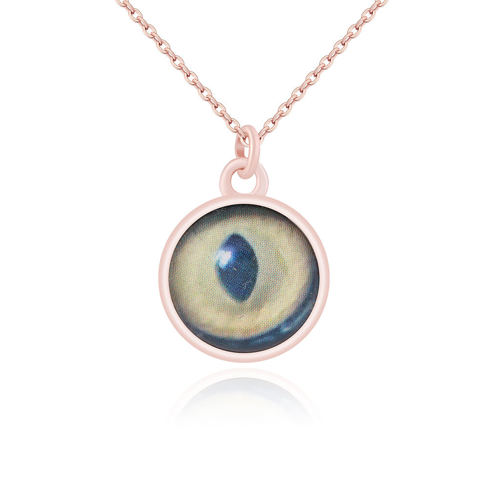 Web Based Custom Iris Necklace Add Eye Photo As A Unique Gift For Loved Ones