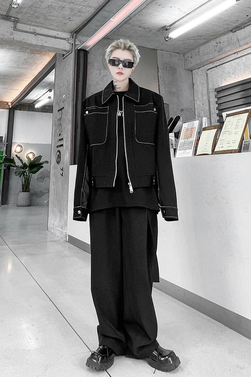 Web Based High-end Design Jacket Men's Personality