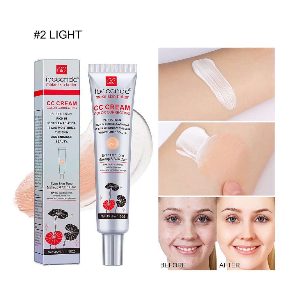 Web Based Moisturizing Correcting CC Cream Waterproof Anti-sweat Makeup Before Concealer Lasting Women Makeup Protect Skin Erborian Make