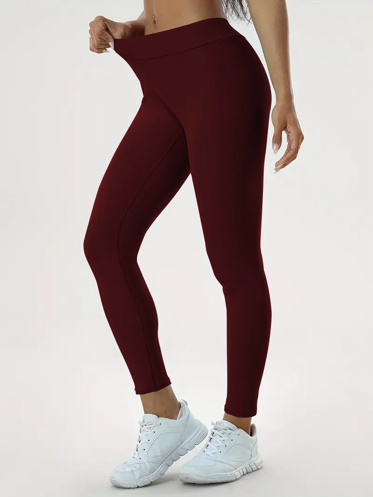 Web Based Women's Yoga Pants High Waist Lift High Elastic Tight Fitness Trousers