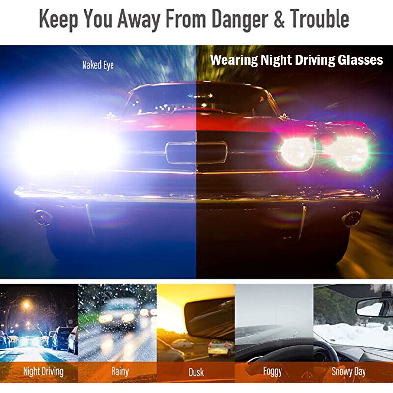 Web Based Polarized HD Night Driving Vision Glasses For Men & Women Aviator Sunglasses