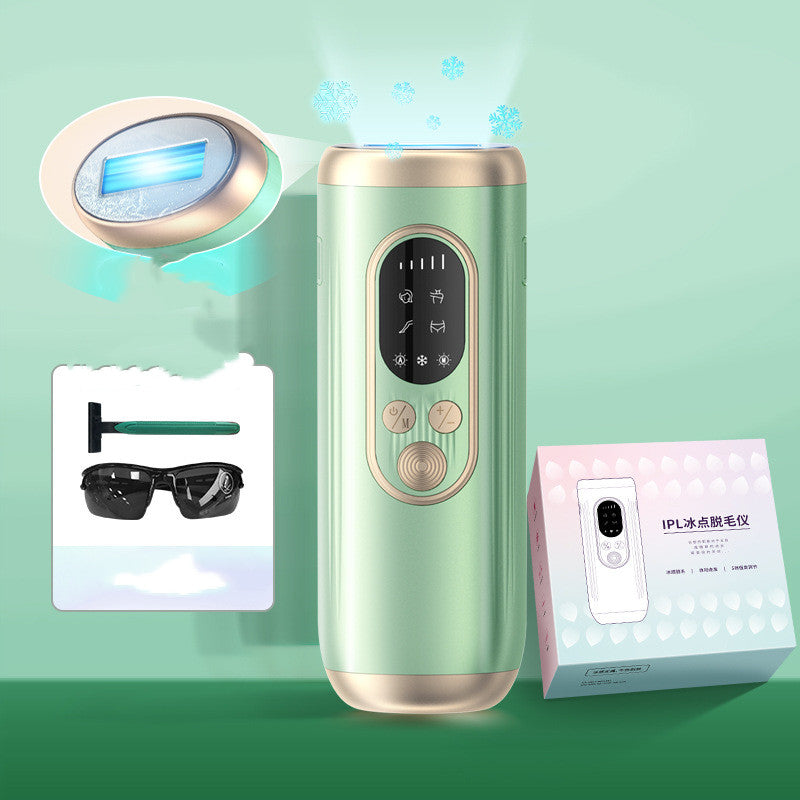 Web Based IPL Laser Hair Removal Freezing Point Women Painless Skin Rejuvenation Home Portable Hair Removal Device Hair Removal