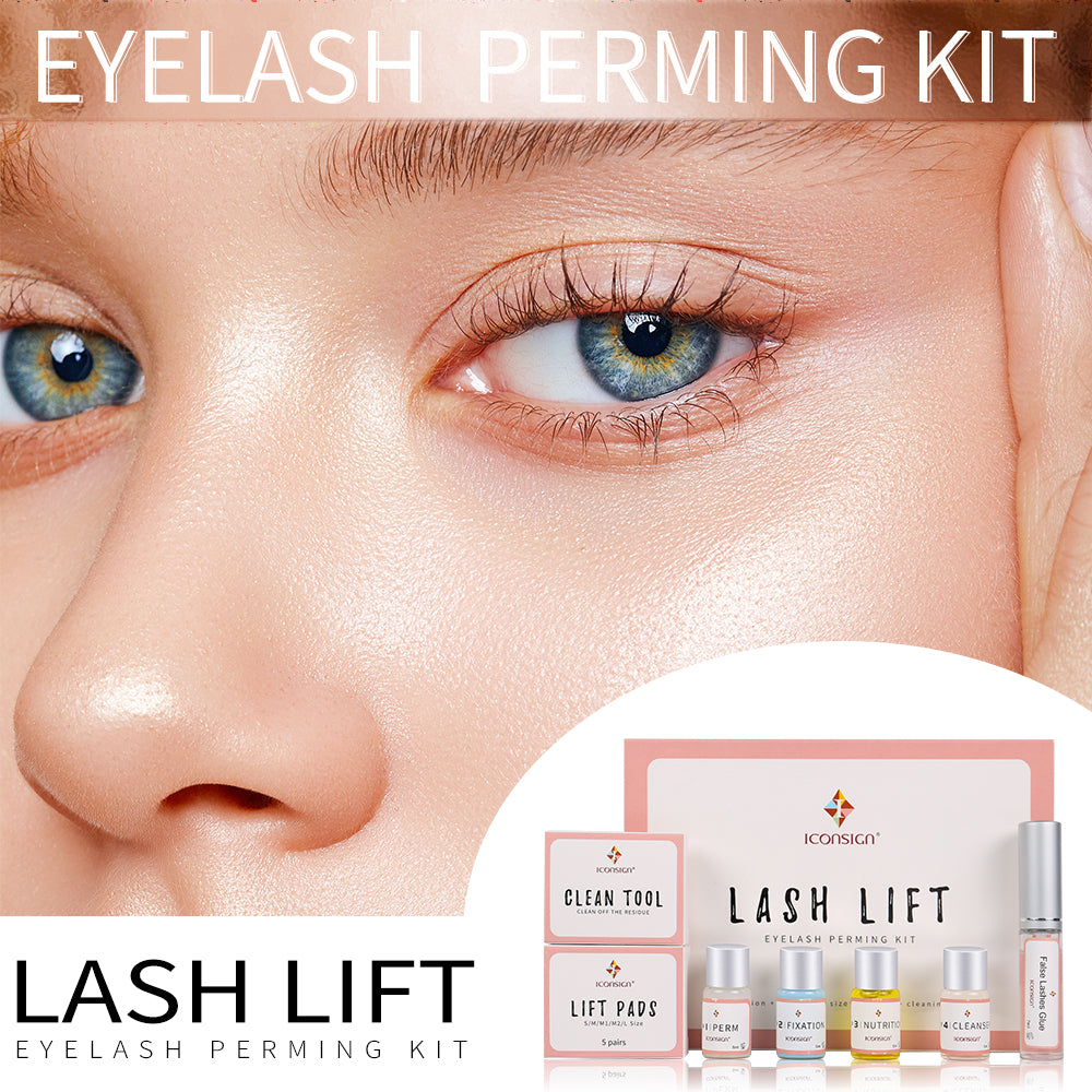 Web Based Dropshipping ICONSIGN Lash Lift Kit Lash Lifiting Eyelash Perming Kit Lash Curling Enhancer Eyes Makeup Tools