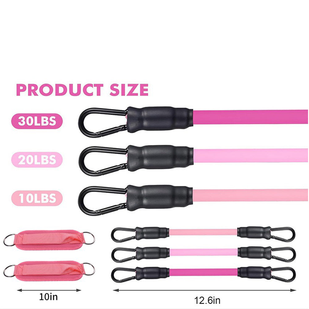 Web Based Ankle Resistance Bands With Cuffs For Women & Men,Adjustable Leg Workout Bands For Kickbacks, Booty Lift For Home Gym
