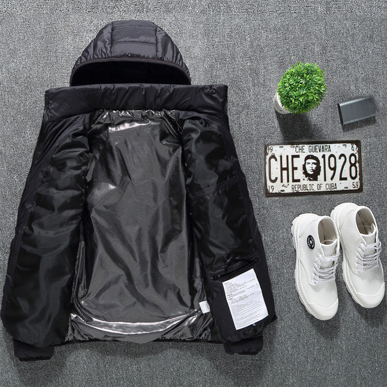 Web Based Winter Heated Jacket USB Electric Cotton Coat Zip-up Heater Thermal Clothing Heating Vest For Men