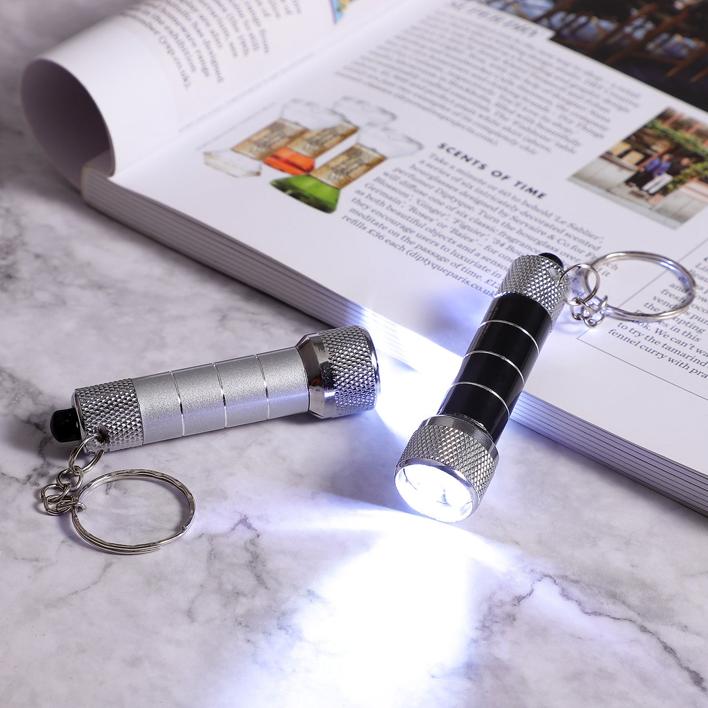 Web Based Mini Keychain Light Emergency Night Light Camping Flashlight Portable LED Torch Aluminum Keyring