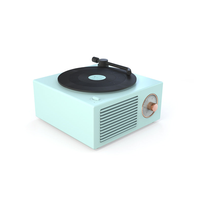 Web Based Wireless mini portable retro phonograph Bluetooth-compatible speaker