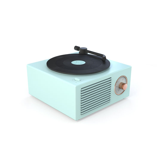 Web Based Wireless mini portable retro phonograph Bluetooth-compatible speaker