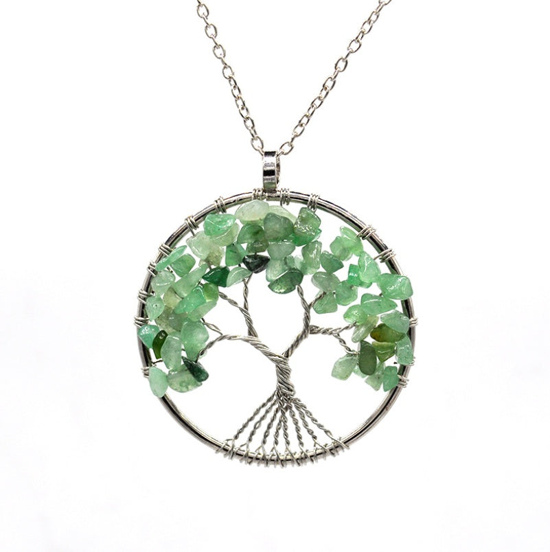 Web Based Kabala Life Tree necklace