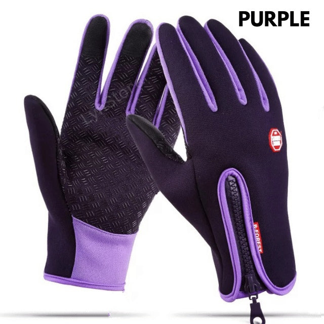 Webased Winter Gloves Touch Screen Riding Motorcycle Sliding Waterproof Sports Gloves With Fleece