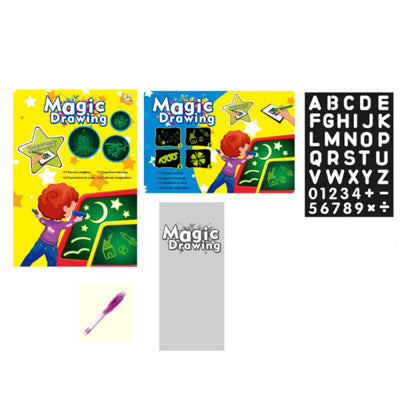 Web Based Educational Toy Drawing Pad 3D Magic 8 Light Effects Puzzle Board Sketchpad