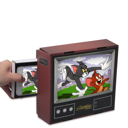 Web Based Mobile Phone Screen Magnifying Glass DIY Projector