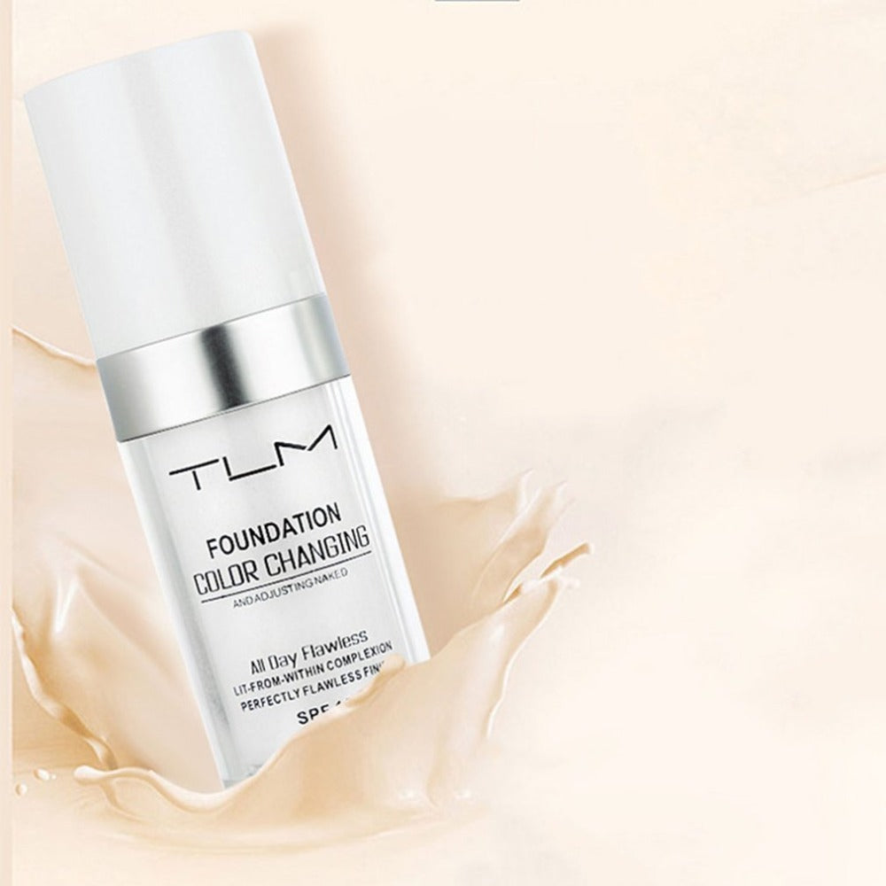 Web Based Temperature Liquid Foundation Concealer Portable Natural Color  Makeup Foundation BB Concealer