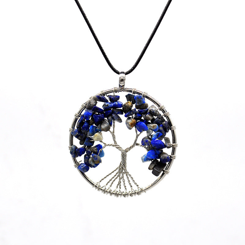 Web Based Kabala Life Tree necklace