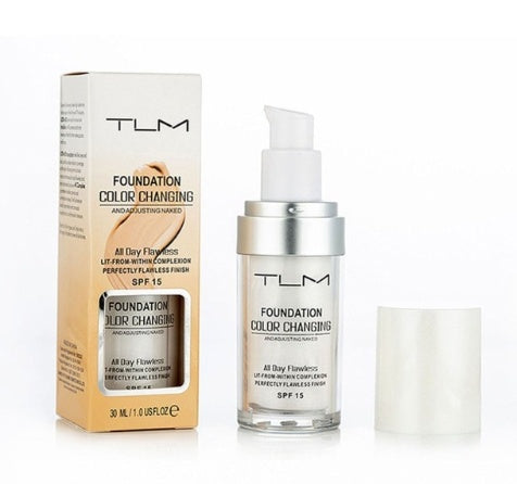 Web Based Temperature Liquid Foundation Concealer Portable Natural Color  Makeup Foundation BB Concealer