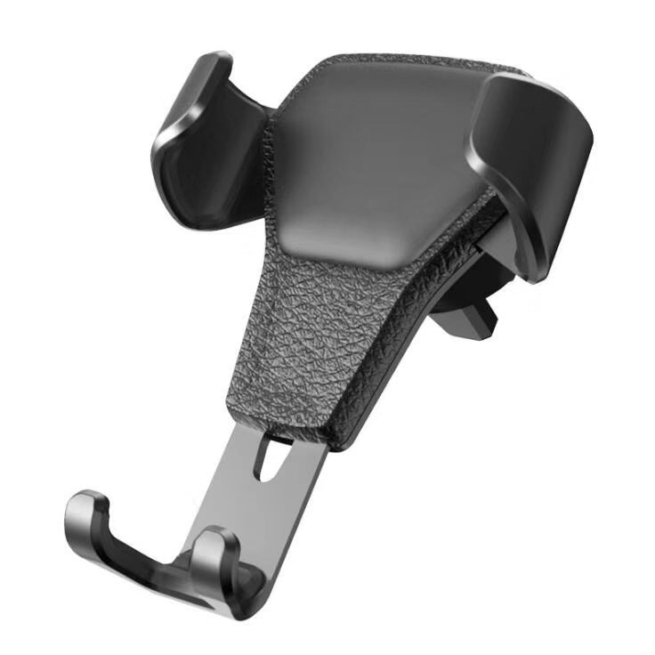 Web Based Leather grain gravity mobile phone car holder