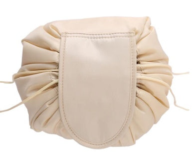 Web Based  Animal Printing Large Capacity Drawstring Lazy Cosmetic Storage Bag