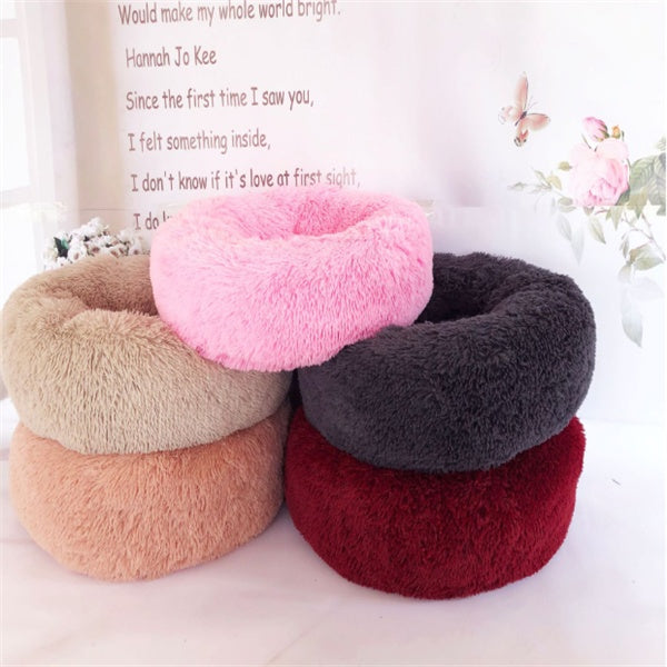 Web Based Round Long Hairy Autumn And Winter Nest Pad Cat Mattress
