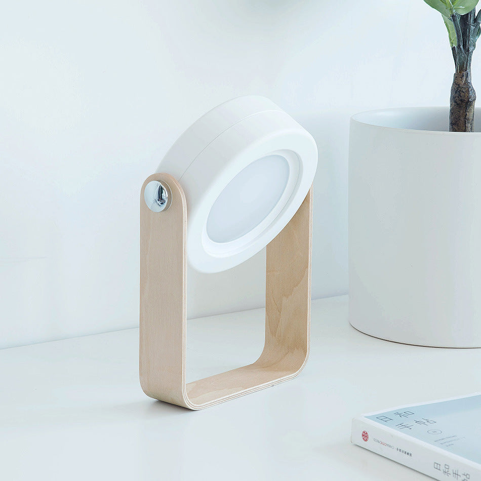 Web Based Foldable Touch Dimmable Reading LED Night Light Portable Lantern Lamp USB Rechargeable For Home Decor