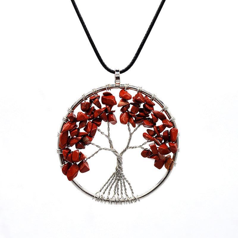 Web Based Kabala Life Tree necklace