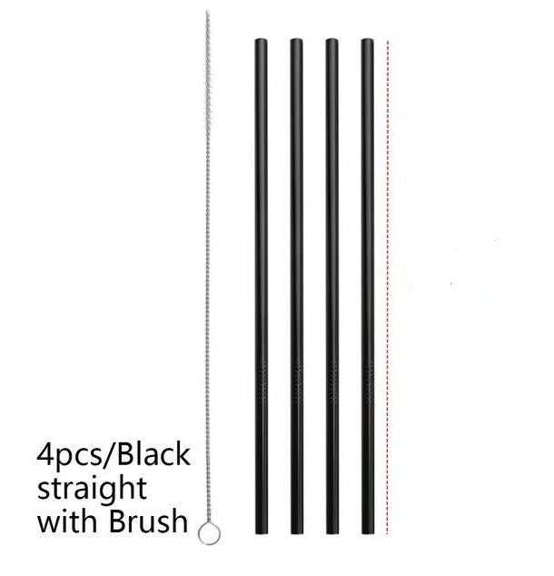 Web Based Colourful Reusable Stainless Steel Straws