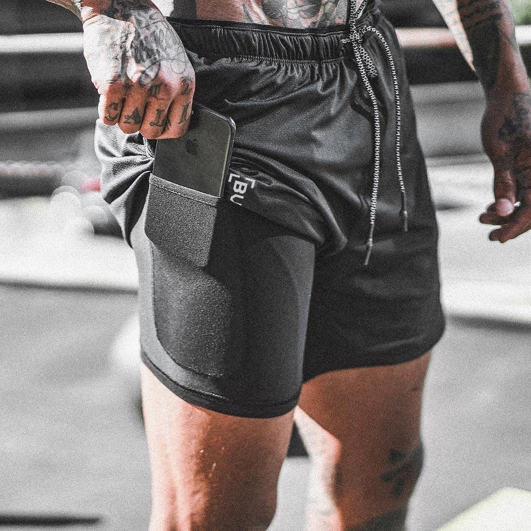W eb Based Pocket Compression Shorts
