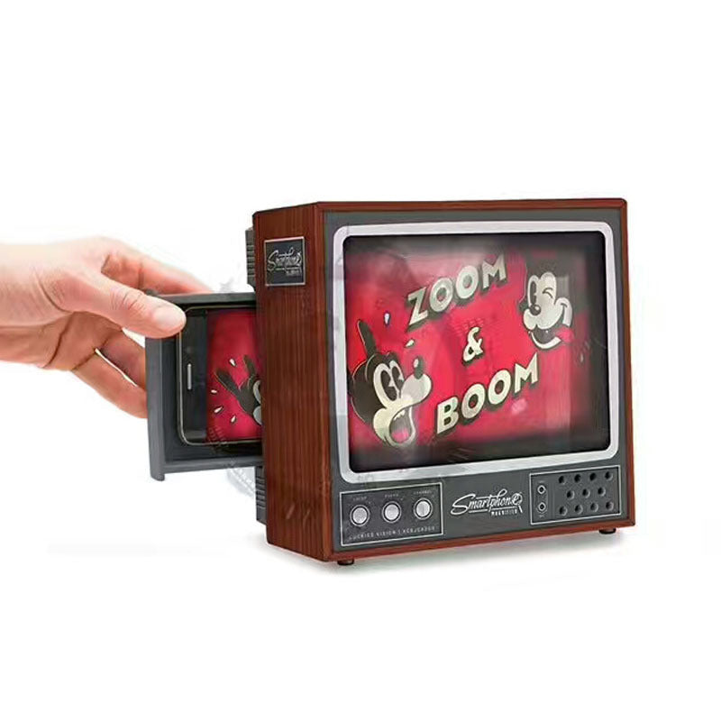 Web Based Mobile Phone Screen Magnifying Glass DIY Projector