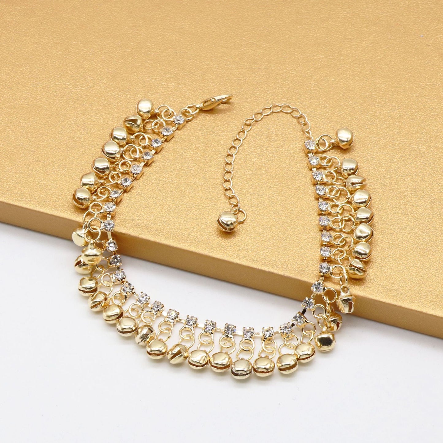 Wbs Retro Ethnic Style Beach Leisure Street Shooting Personality Anklet