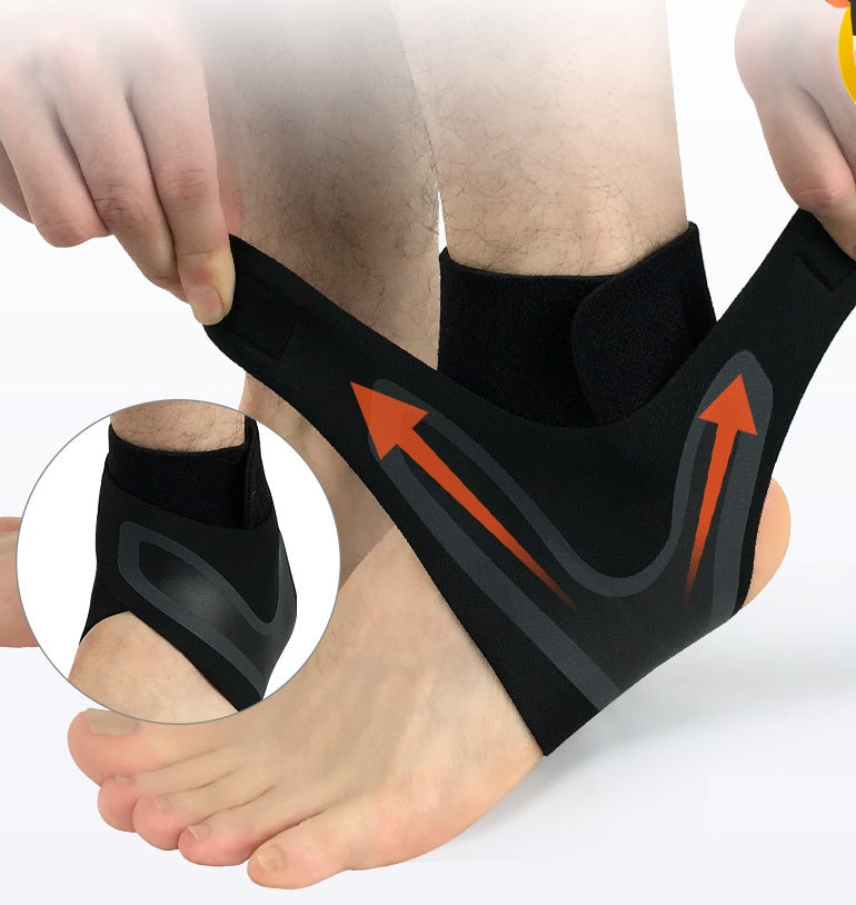 Web Based Ankle Support Brace Safety Running Basketball Sports Ankle Sleeves