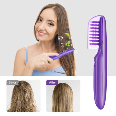 Web Based Electric Detangling Brush Scalp Massage Hair Brush