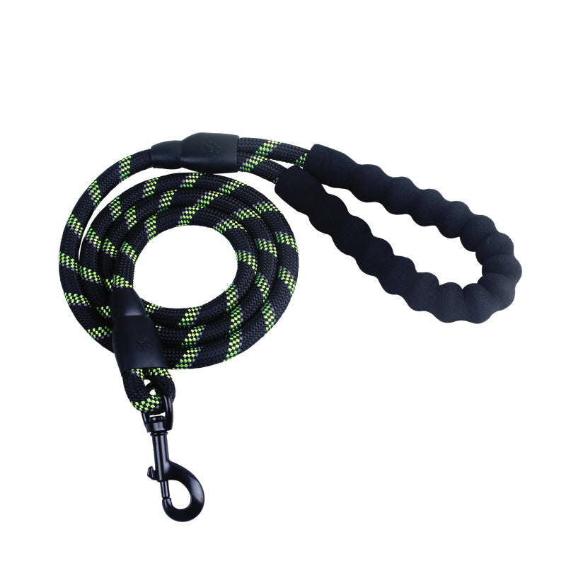 Web Based Reflective Dog Leash Nylon Pet Dog Leash Rope For Small Medium Large Dogs Walking Training Pet Suppiles