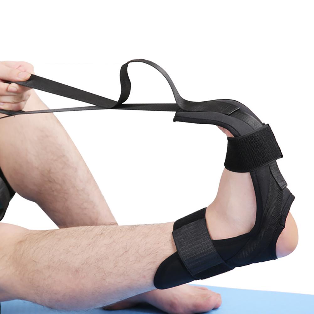Web Based Yoga Ligament Stretching Belt Foot Drop Stroke Hemiplegia Rehabilitation Strap Leg Training Foot Ankle Joint Correction Braces