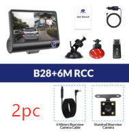 Web Based 1080P High-definition Three-record Driving Recorder