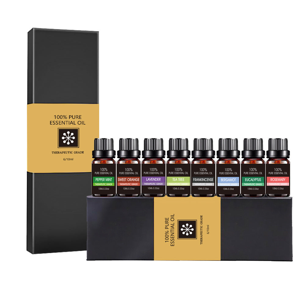 Web Based Organic Essential Oils Set Top Sale  Natural Therapeutic Grade Aromatherapy Oil Gift Kit For Diffuser