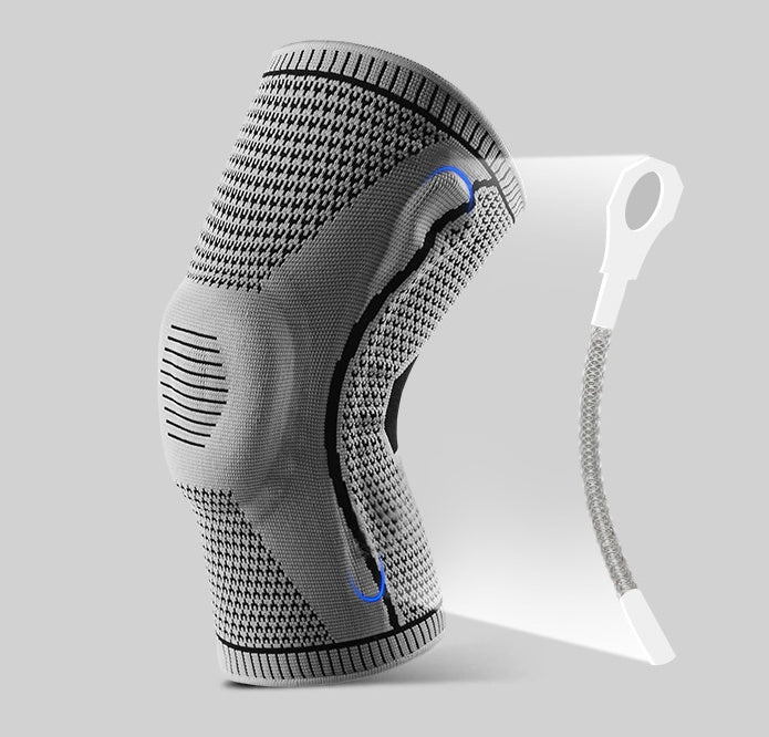 Web Based Knee Pads For Sport Knee  Silicone Spring Patella Protector