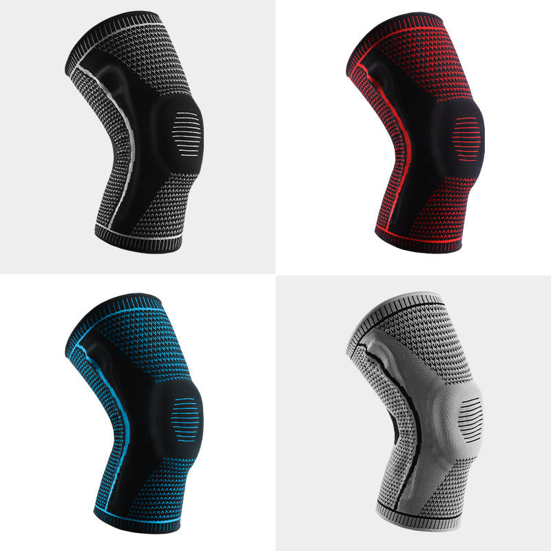 Web Based Knee Pads For Sport Knee  Silicone Spring Patella Protector