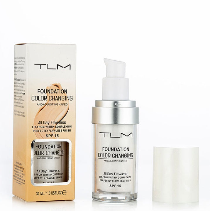 Web Based Temperature Liquid Foundation Concealer Portable Natural Color  Makeup Foundation BB Concealer