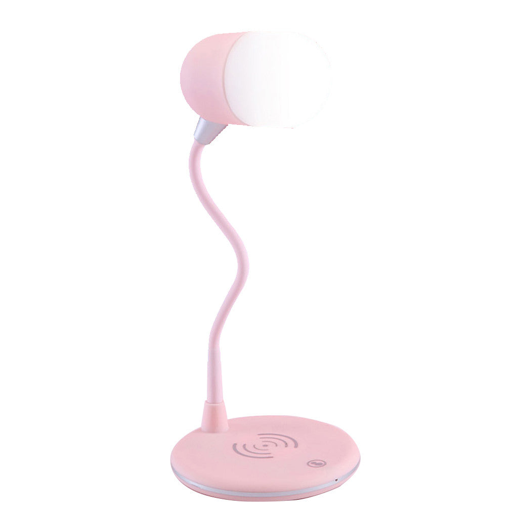 Web Based Three-in-one Night Light Wireless Speaker Charger Light