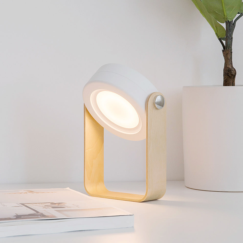 Web Based Foldable Touch Dimmable Reading LED Night Light Portable Lantern Lamp USB Rechargeable For Home Decor