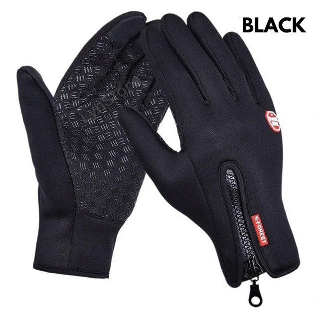 Webased Winter Gloves Touch Screen Riding Motorcycle Sliding Waterproof Sports Gloves With Fleece
