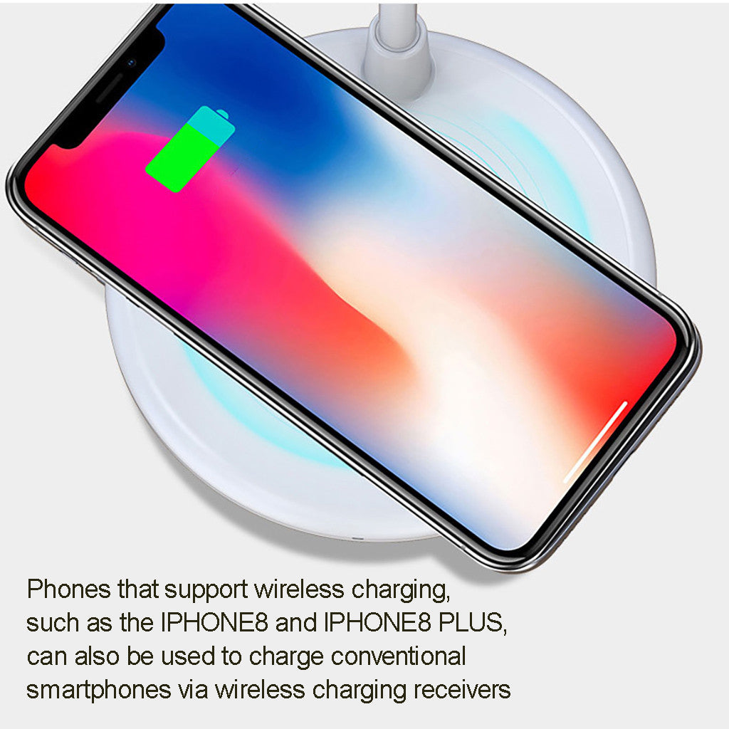 Web Based Three-in-one Night Light Wireless Speaker Charger Light